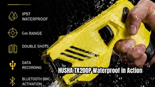HUSHA TX200P | Wodoodporność w akcji