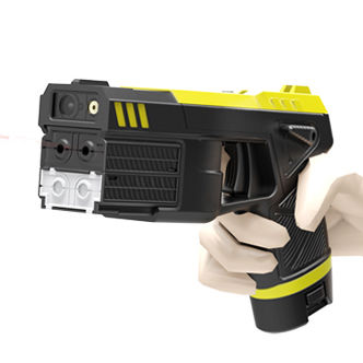 HUSHA PX400 Dual Cartridge Pepper and Restraint Launcher z zasięgiem strzelania 6m i wodoodpornością IP57